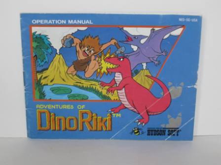 Adventures of Dino Riki - NES Manual